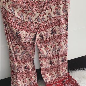 target printed loose pants
